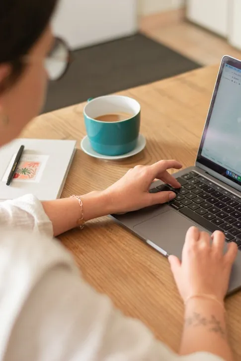 Business owner using a digital solution